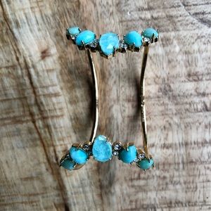 Kate Spade Sea Stone Sparkle Open Cuff Bracelet